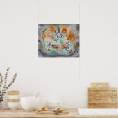 Howling Dog (1928) door Paul Klee Poster (Keuken)