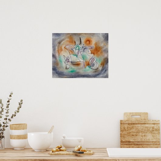 Howling Dog (1928) door Paul Klee Poster (Keuken)