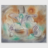 Howling Dog van Paul Klee Cadeaupapier (Vlak)