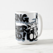 howling for another round! koffiemok (Voorkant rechts)