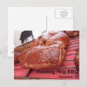 Howling Hog Barbecue Chicken is Tasty Briefkaart (Voorkant / Achterkant)