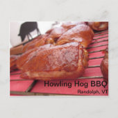 Howling Hog Barbecue Chicken is Tasty Briefkaart (Voorkant)