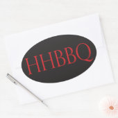 Howling Hog Barbecue Euro Sticker (Envelop)