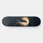 Howling Lone Wolf Skateboard Deck (Horizontaal)