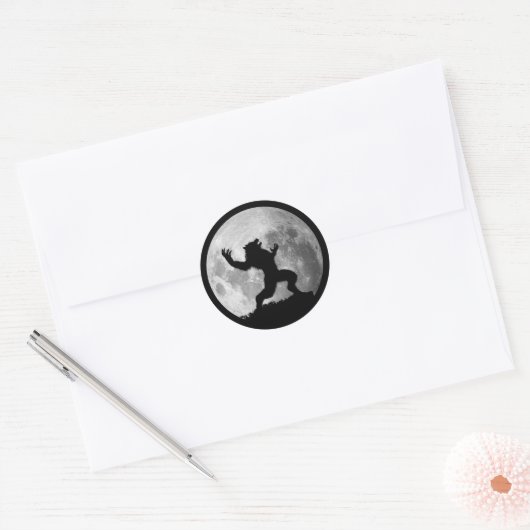 Howling Mad Weerwolf Sticker (Envelop)