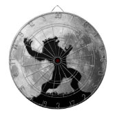 Howling Mad Werewolf Dartboard Dartbord (Voorkant)