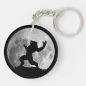 Howling Mad Werewolf Sleutelhanger (Achterkant)