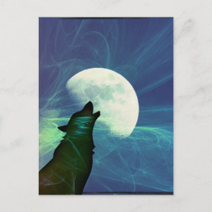 Howling Moon Briefkaart