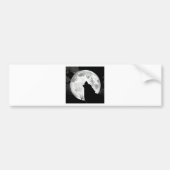 Howling Moon Bumpersticker (Voorkant)