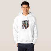 Howling My Way Through Life Wolf Hoodie  (Voorkant volledig)