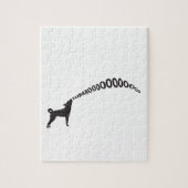 Howling Subaru Dog Legpuzzel (Verticaal)