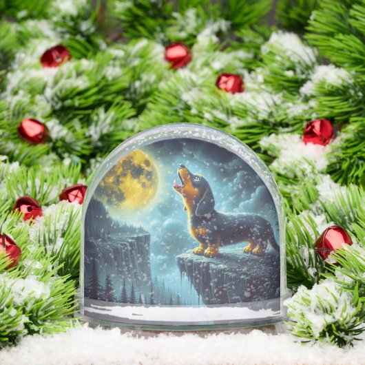 Howling Teckel Sneeuwbol (Kerstmis)