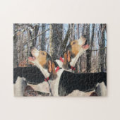 Howling Treeing Walker Coonhounds Legpuzzel (Horizontaal)