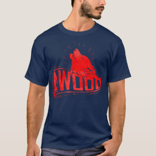 Howling Wolf Awooo Halloween T-shirt