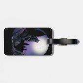 Howling Wolf Bagagelabel (Achterkant horizontaal)