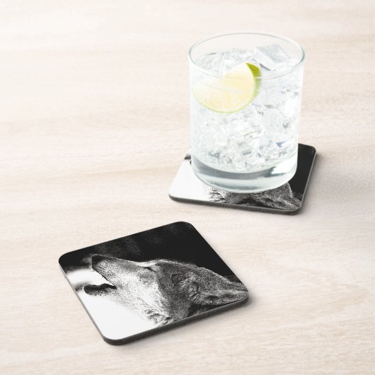 Howling Wolf Bier Onderzetter (Rechterzijde)