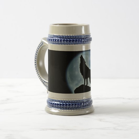 Howling Wolf Bierpul (Voorkant links)