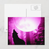 Howling Wolf Briefkaart (Voorkant / Achterkant)