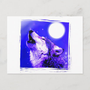 Howling Wolf Briefkaart