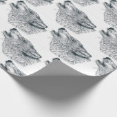 Howling Wolf Cadeaupapier (Hoek)