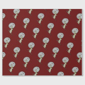 Howling Wolf Cadeaupapier (Vlak)