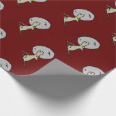 Howling Wolf Cadeaupapier (Hoek)