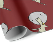 Howling Wolf Cadeaupapier (Rol Hoek)