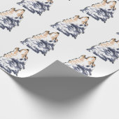 Howling Wolf Cadeaupapier (Hoek)