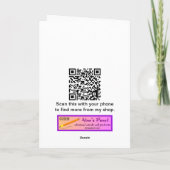 Howling Wolf condoleert huisdier sympathie kaart (Achterkant)