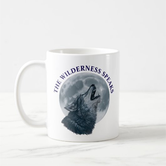 Howling Wolf en Moon Koffiemok (Links)