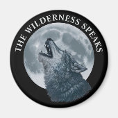 Howling Wolf en Moon Magneet (Voorkant)