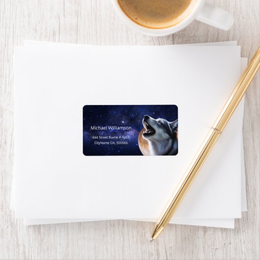 Howling Wolf Etiket (Insitu)