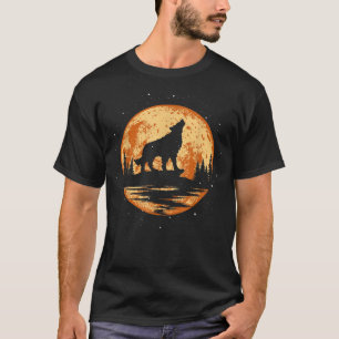 Howling Wolf for Men Kinder Funny Animal, Wolf T-shirt