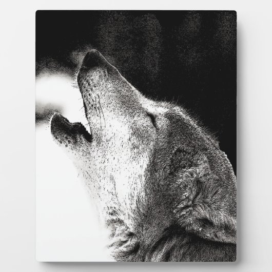 Howling Wolf Fotoplaat (Voorkant)