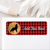 Howling Wolf Full Moon Etiket (Insitu)