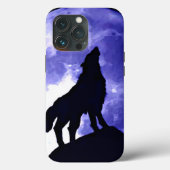 Howling Wolf & Fullmoon Case-Mate iPhone Case (Achterkant)