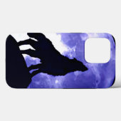 Howling Wolf & Fullmoon Case-Mate iPhone Case (Achterkant (horizontaal))