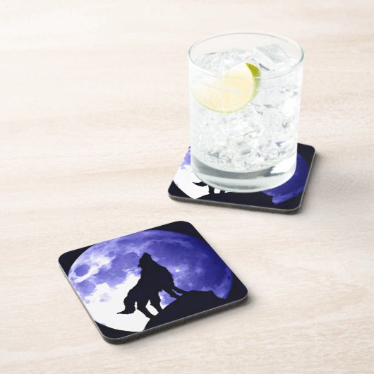 Howling Wolf & Fullmoon Drankjes Onderzetter (Rechterzijde)