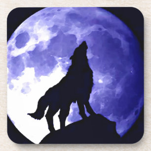 Howling Wolf & Fullmoon Drankjes Onderzetter