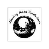 Howling Wolf gemaakt door product stempel (Afrduk)