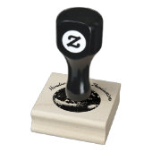 Howling Wolf gemaakt door product stempel (Stempel)