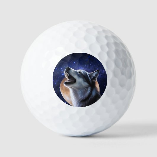 Howling Wolf Golfballen (Voorkant)