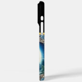 Howling Wolf in een maanlicht bos Case-Mate iPhone Case (Achterkant / Links)