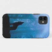 Howling Wolf in Wilderness Case-Mate iPhone Case (Achterkant (horizontaal))