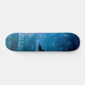 Howling Wolf in Wilderness Persoonlijk Skateboard (Horizontaal)