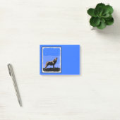 Howling Wolf in Winter - Oorspronkelijke Wilde Kun Post-it® Notes (Kantoor)