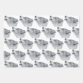 Howling Wolf Inpakpapier Vel (Voorkant 3)