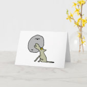 Howling Wolf Kaart (Gele Bloem)