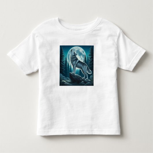Howling Wolf Kinder Shirts (Voorkant)