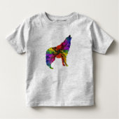 Howling Wolf Kinder T-shirt (Voorkant)
